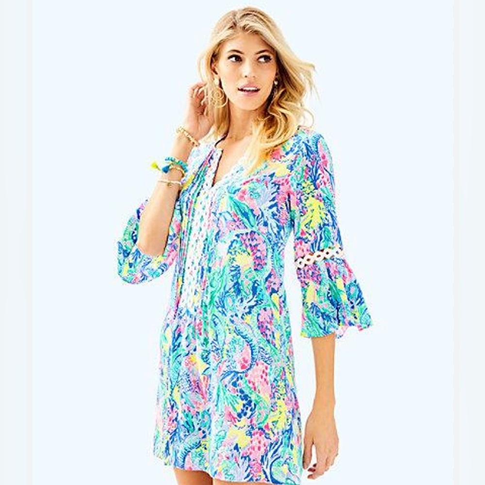 Lilly Pulitzer hollie dress in mermaids cove